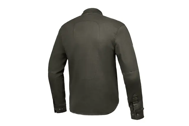 Ixon Settler Skjorte Khaki M Urban kjøreskjorte stretch A-godkj.MC 