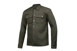 Ixon Settler Skjorte Khaki Urban kj&#248;reskjorte stretch A-godkj.MC