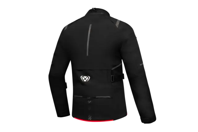 Ixon M-Skeid Damejakke sort L XDRY 3L laminert Adventure Touring 