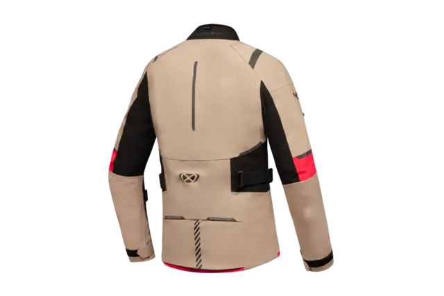 Ixon M-Skeid Damejakke Sand L XDRY 3L laminert Adventure Touring 