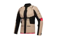 Ixon M-Skeid Damejakke Sand L XDRY 3L laminert Adventure Touring