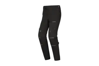 Ixon M-Skeid Adv.bukse Kort &amp; Lang Sort XDRY 3L laminert Adventure Touring