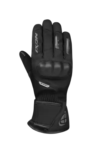 Ixon Pro Russel 2 Damehansker Sort Halvlang Vanntett lett isolert Softshell