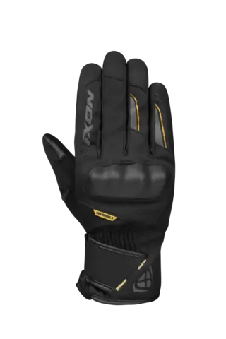 Ixon Pro Russel 2 Damehansker Gull Halvlang Vanntett lett isolert Softshell