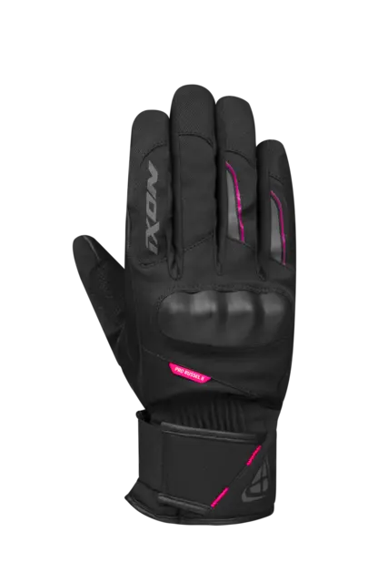 Ixon Pro Russel 2 Damehansker Rosa XS Halvlang Vanntett lett isolert Softshell 