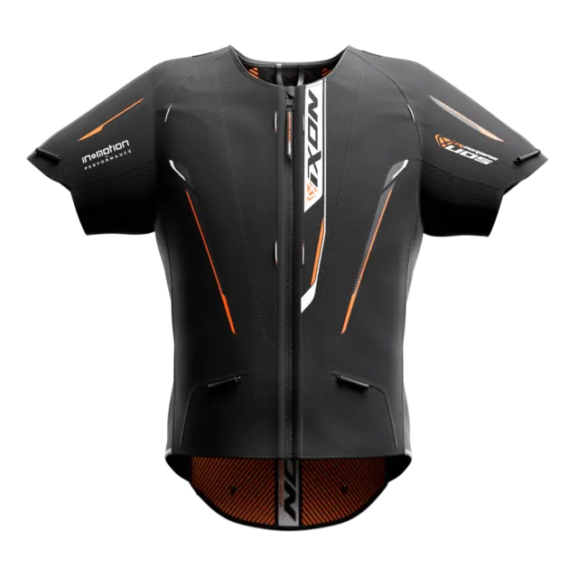Ixon Ix-airbag U05 Vest Sort/O. Str M InMotion/Ixon Airbag Vest racing trådløs 