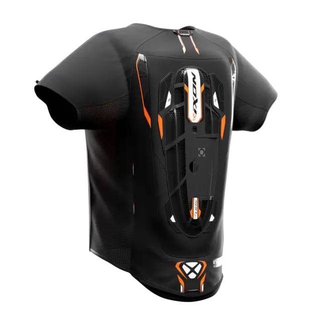 Ixon Ix-airbag U05 Vest Sort/O. Str M InMotion/Ixon Airbag Vest racing trådløs 