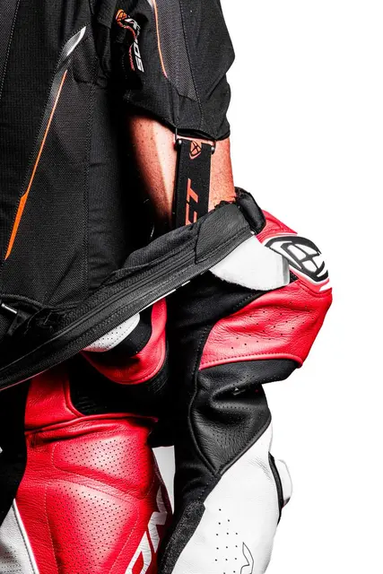 Ixon Ix-airbag U05 Vest Sort/O. Str M InMotion/Ixon Airbag Vest racing trådløs 