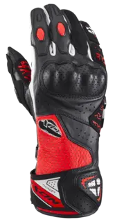 Ixon Thunder Air hansker Sort/r&#248;d Ventilert racing/sport hanske