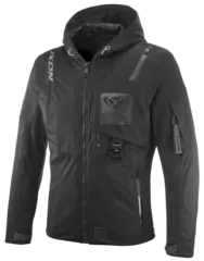 Ixon M-Quarter Jakke Sort L Laminert softshell, 4veis-stretch, Urban