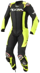 Ixon Vortex 3 Racing Sort/Gul XL Racingdress ventilert Airbag ready