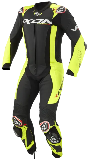 Ixon Vortex 3 Racing Sort/Gul XL Racingdress ventilert Airbag ready 