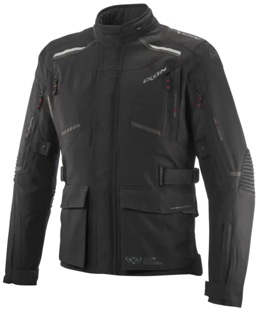 Ixon Midgard Touringjakke Sort M Prisgunstig fresh touring model 