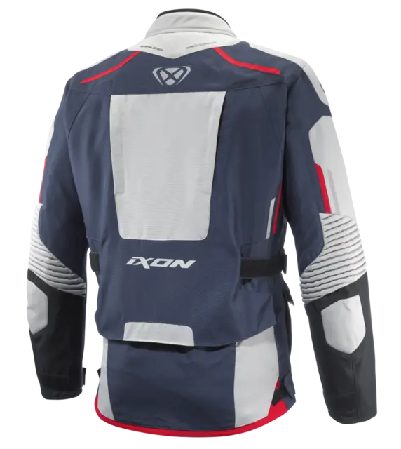 Ixon Midgard Touringjakke Grå/Navy L Prisgunstig fresh touring model 