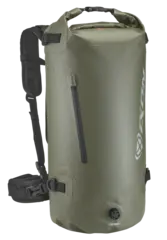 Ixon A-River 35l sekk Khaki 35liter vanntett avkoblingsbar stropper