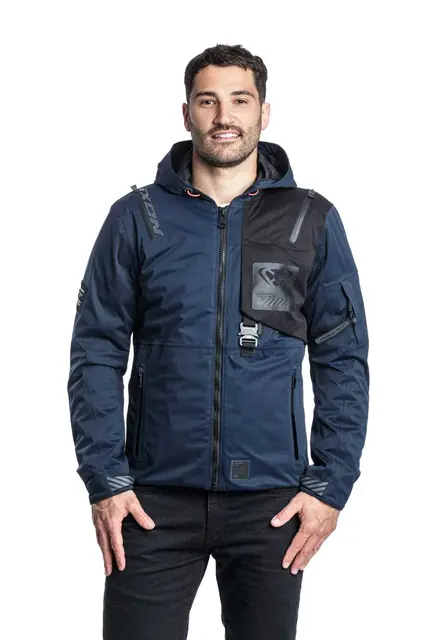 Ixon M-Quarter jakke Laminert Navy XL Laminert softshell, 4veis-stretch, Urban 