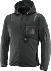 Ixon M-Quarter jakke Antrasitt XL Laminert softshell, 4veis-stretch, Urban