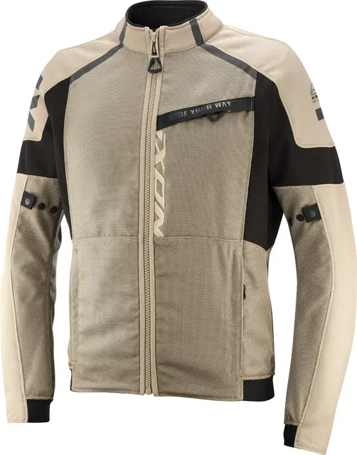 Ixon Ostara Adventure jakke Sand L Ventilert Ripstop Stretch 