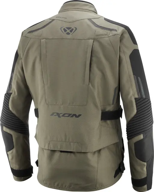 Ixon Midgard Jakke, Khaki/sort 2XL Prisgunstig fresh touring model 