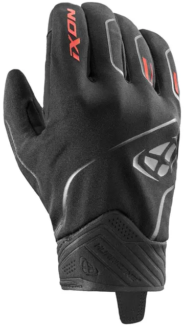 Ixon Pro Hurricane2 hansker SortRød XL XDRY 8-8 Softshell/semsket 150g Fôr 