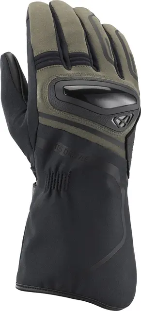 Ixon MS Drizzle hansker Khaki L XDRY 8-8 laminert, Skinn/Softshell 