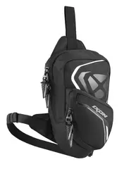 Ixon R-Emington L&#229;rbag Sort/hvit Praktisk l&#229;r-bag til hverdagstur