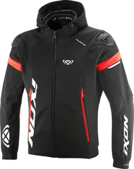 Ixon Pulsion Air jakke Sort /Rød S Softshell, stretch, ventilert AA-godkj