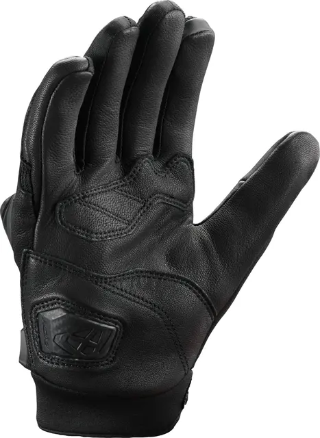 Ixon Rise Air2  hansker Sort/blå S Komfort ventilert skinn/mesh kombo 