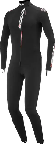 Ixon Racebody 2 pyjamas Sort/hvit Hel racingbody/stretch/Hurtigtørkende