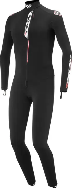 Ixon Racebody 2 pyjamas Sort/hvit S/M Hel racingbody/stretch/Hurtigtørkende 