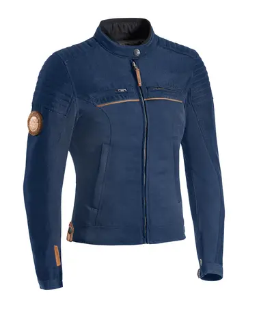 Ixon Breaker MC Jakke Dame Navy Classy Vanntett membran Uttg.f&#244;r