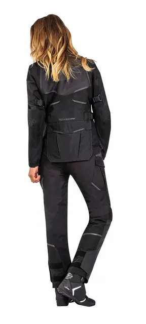 Ixon Eddas MC Jakke Dame Sort/Antrasit