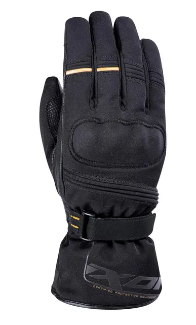 Ixon Pro Field damehanske Sort/gull L Softshell, Thinsulate varm, geiteskinn 