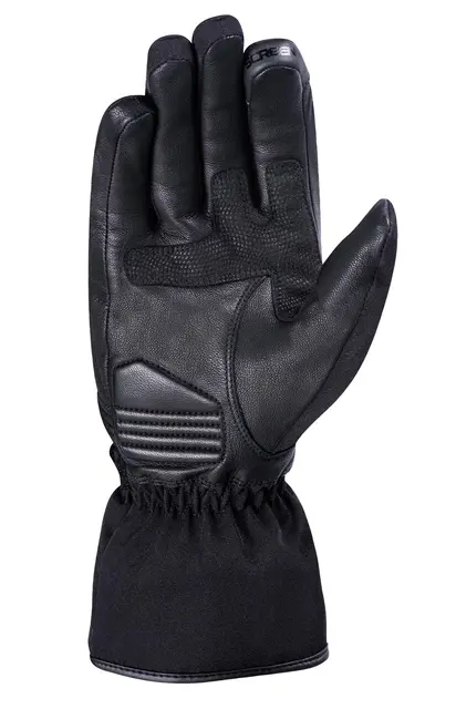 Ixon Pro Field hanske Sort/hvit S Softshell, Thinsulate varm, geiteskinn 