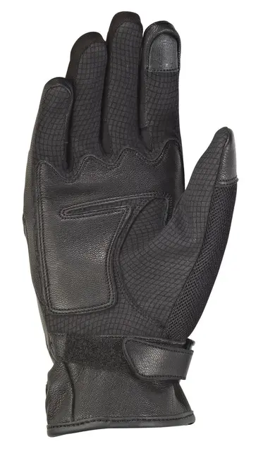 Ixon RS Shine 2 damehanske Sort XS Sporty kort mesh/geiteskinn til dame 