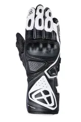 Ixon GP5 Air damehanske Sort/hvit L Sport/racing perforert i geiteskinn