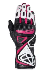 Ixon GP5 Air damehanske Sort/rosa M Sport/racing perforert i geiteskinn