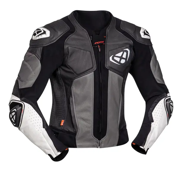 Ixon Vendetta EVO Jakke Sort/Grå S Sport/racing 2-delt skinn, stretch 