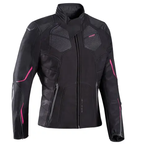 Ixon Cell Dame Sort/Rosa Slim passform Softshell Vanntett memb