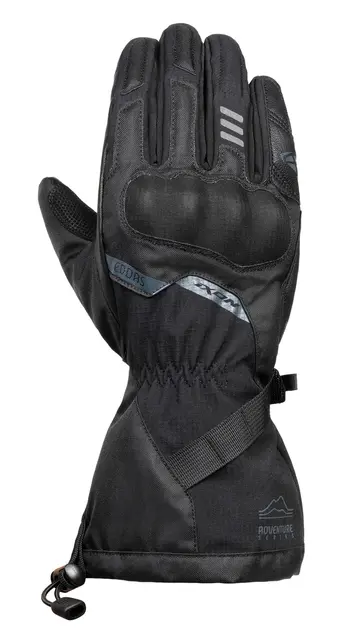 Ixon Pro Eddas Adv. Hansker Sort L Cordura Skinn Primaloft Silver 