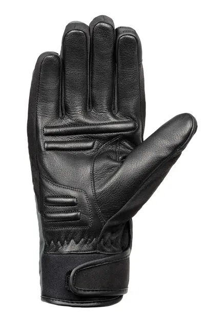 Ixon Pro Oslo Hanske Sort/khaki L Urban Touring Sofshell Skinn Fôr 