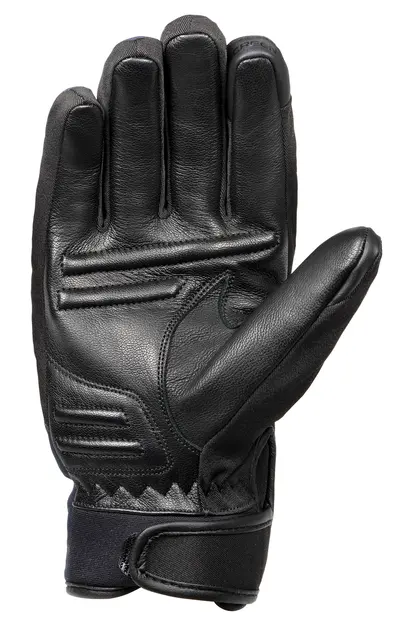 Ixon Pro Oslo Hanske Sort/Navy 2XL Urban Touring Sofshell Skinn Fôr 