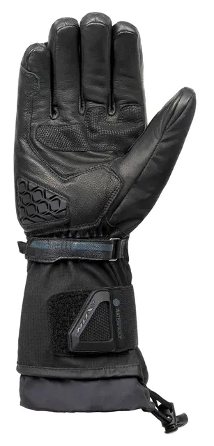 Ixon Pro Ragnar Adv.Hansker Sort L Premium Cordura Skinn Primaloft Gold 