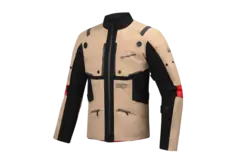 Ixon M-Skeid Adv.jakke Sand/Sort M XDRY 3L laminert Adventure Touring