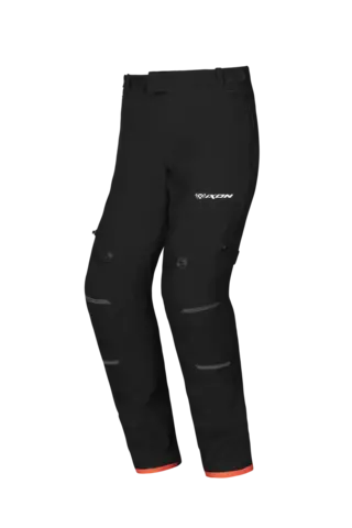 Ixon M-Skeid Adv.bukse Sort/Rød XDRY 3L laminert Adventure Touring