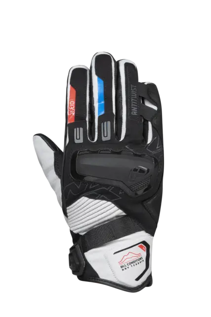 Ixon MS Skeid Adv.Hanske Sort/Rød XL Laminert Adv.hanske Ultra komfortabel 