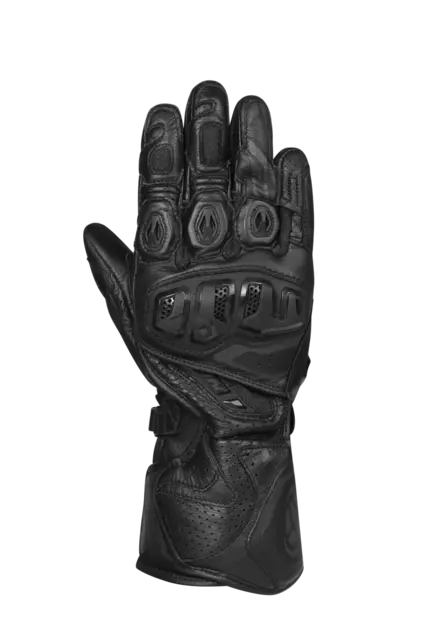 Ixon Vortex RacingHansker Sort XL Fullrace Kevlar Stretch Perforert 