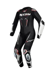 Ixon Vortex 3 Dame Race Sort/hvit S Hel racingdress stretch ventilert