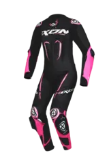 Ixon Vortex 3 Dame Race Sort/rosa S Hel racingdress stretch ventilert
