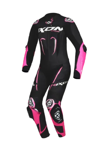 Ixon Vortex 3 Dame Race Sort/rosa Hel racingdress stretch ventilert